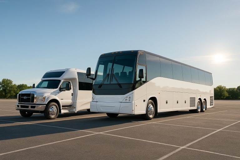 Charter Bus in Pasadena