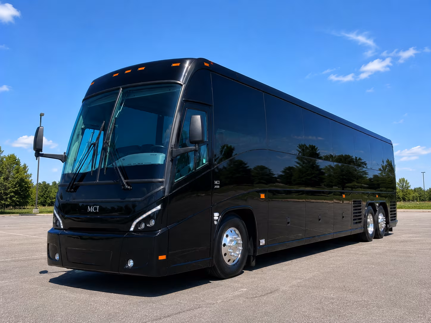 pasadena bus rental service area