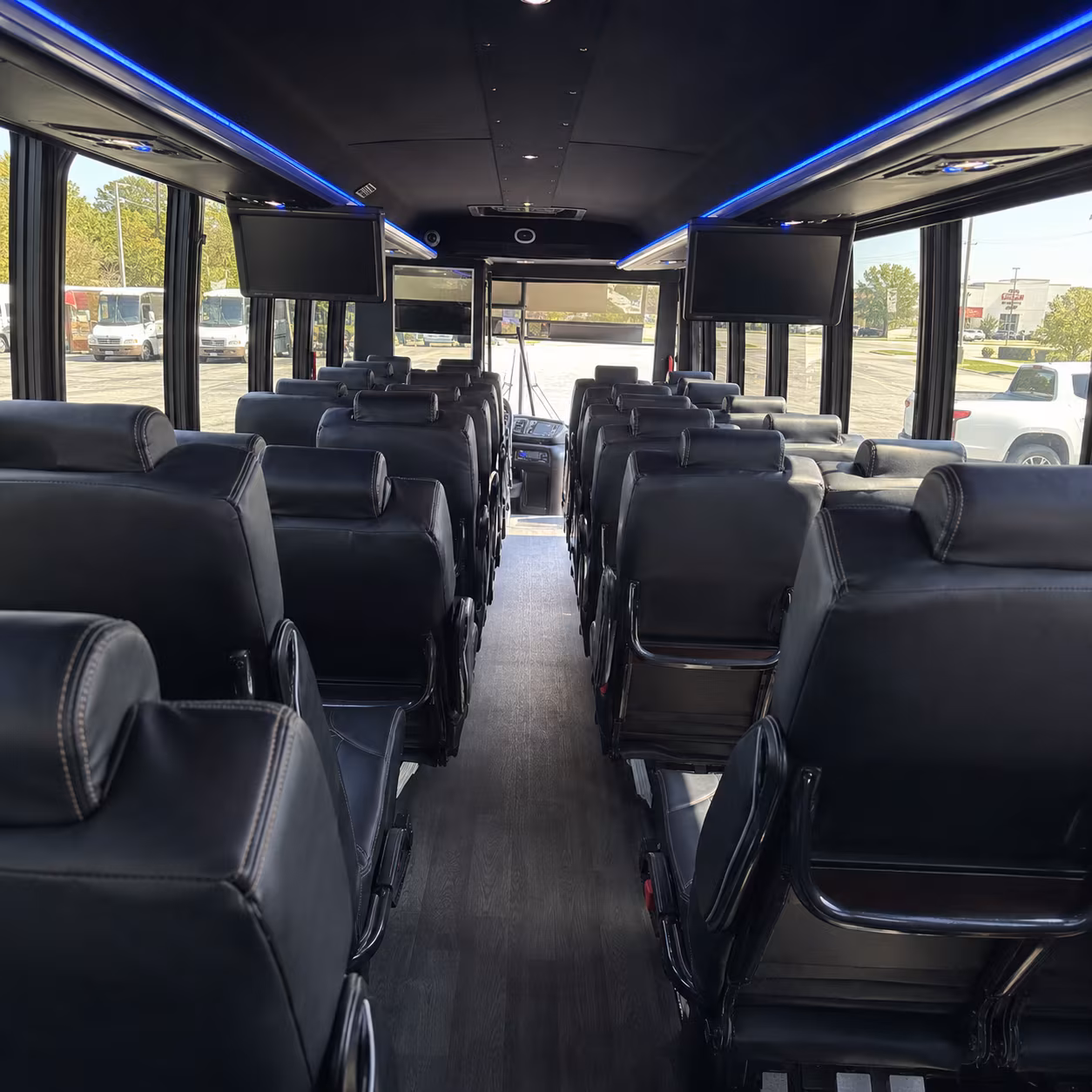 pasadena concert transportation onboard seating