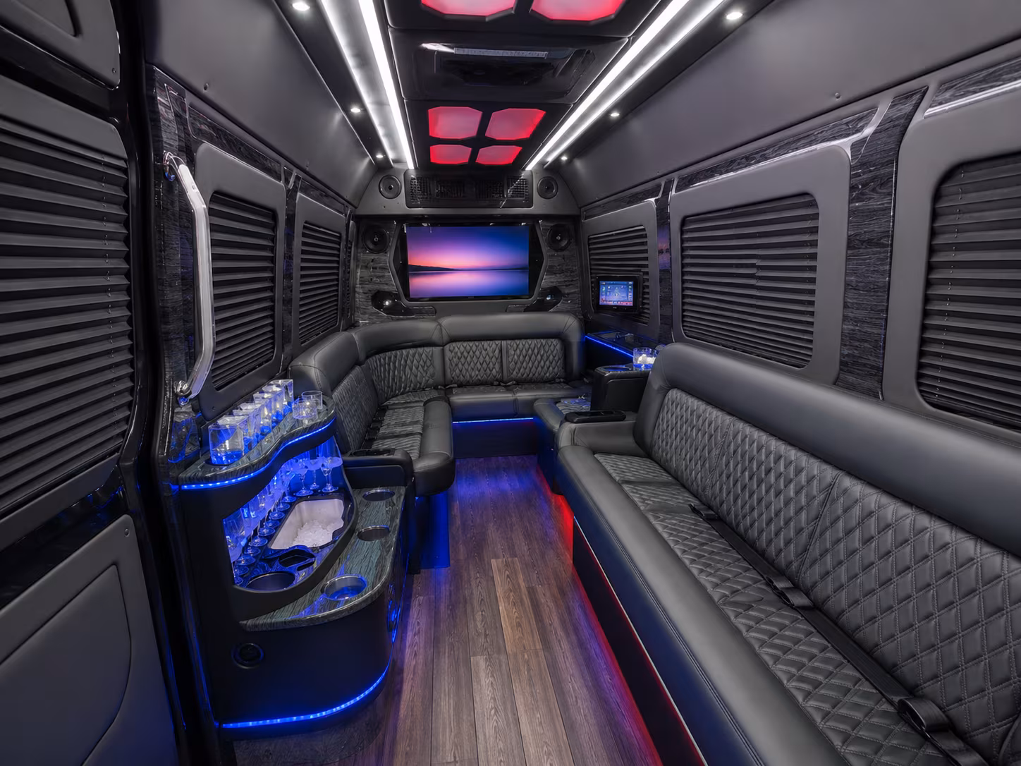 pasadena school event transportation onboard seating